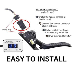 EVC-IDRIVE THROTTLE CONTROLLER VOLVO XC70 2000 - 2007 (2nd Gen) - iDRIVENZ
